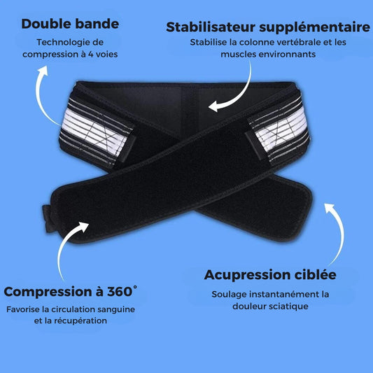 Ceinture de soutien du bas du dos